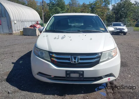 2014 Honda Odyssey Ex z USA, uszkodzony, nr VIN 5FNRL5H4XEB037732